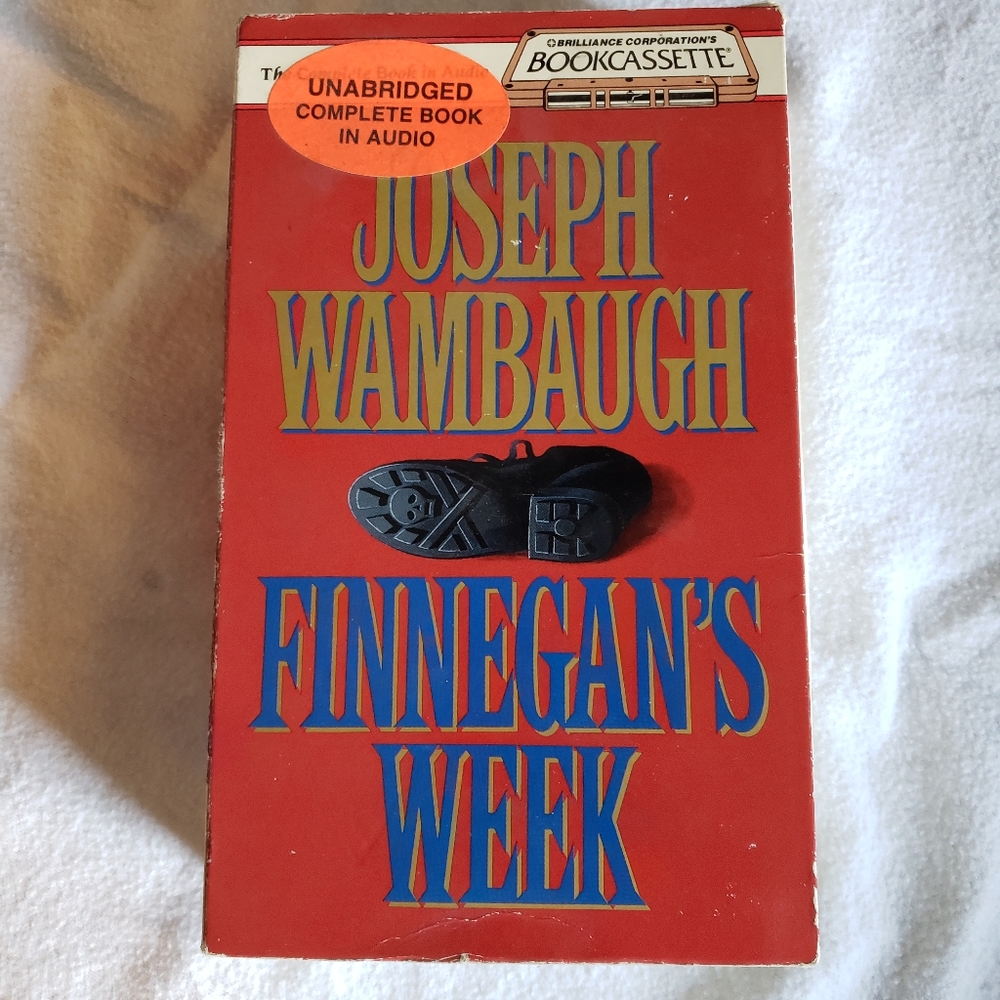Finnegan's Week by James Wambaugh Audio Book Cassettes Unabridged